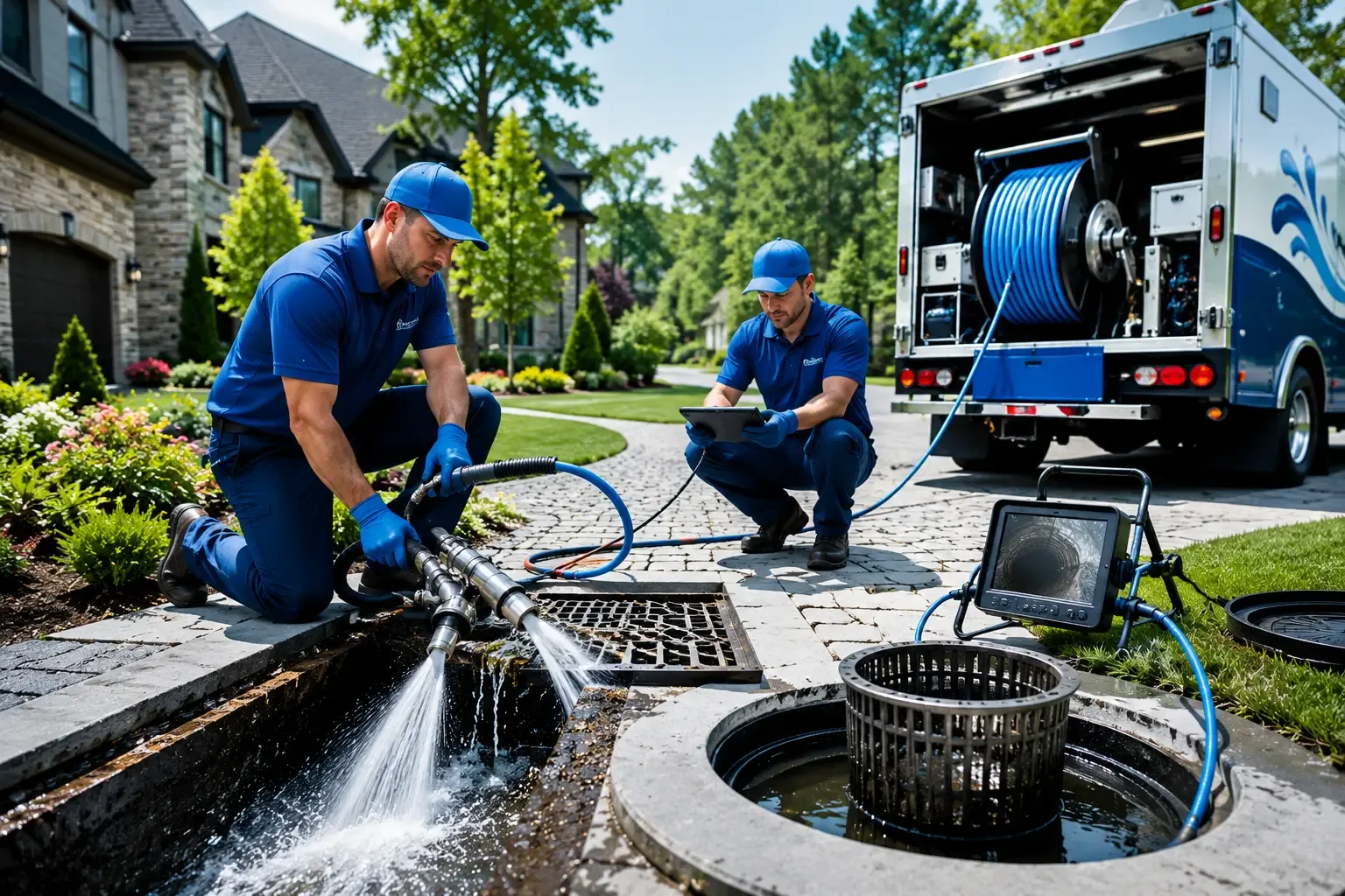 Local outdoor drain cleaning professionals in Hensley, WV